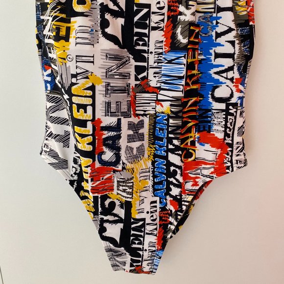 Calvin Klein One Piece Swim Suit - Picture 4 of 11